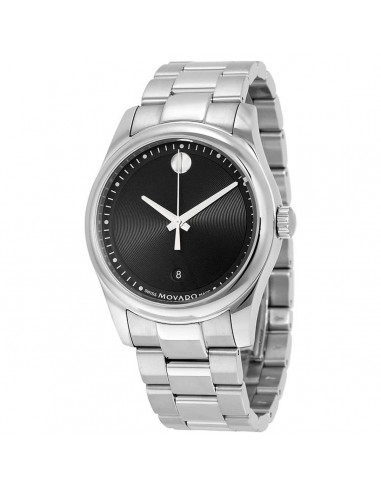 Movado Men's Quartz Watch - Sportivo Black Museum Dial Bracelet | 0606481 le des métaux précieux