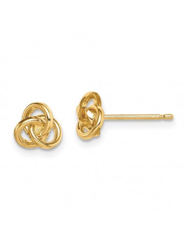 Madi K Kid's 14k  Love Knot Post Earrings français