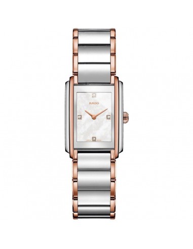 Rado Women's Diamond Watch - Integral MOP Dial Two Tone Bracelet | R20211903 À commander