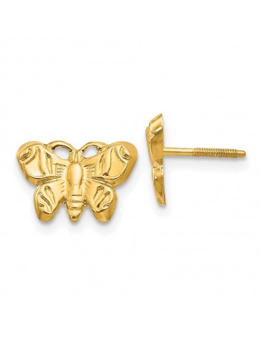 Madi K Kid's 14k  Butterfly Earrings Paris Déstockage Promo