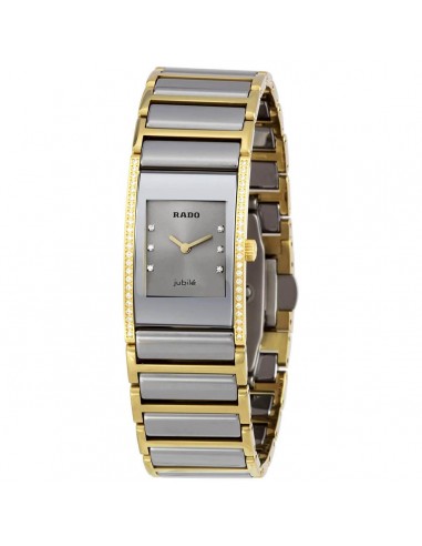 Rado Women's Diamond Watch - Integral Jubile Silver & Gold Tone Bracelet | R20795702 2 - 3 jours ouvrés.