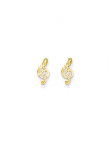 Madi K Kid's 14k  Polished Musical Note Post Earrings une grave pollution 