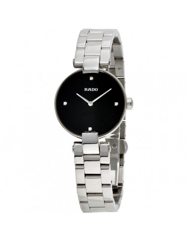 Rado Women's Quartz Watch - Coupole Black Dial Bracelet | R22854703 en stock