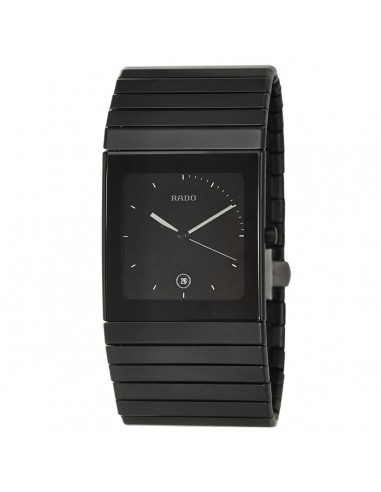 Rado Men's Quartz Watch - Ceramica Black Dial Bracelet | R21717152 l'achat 