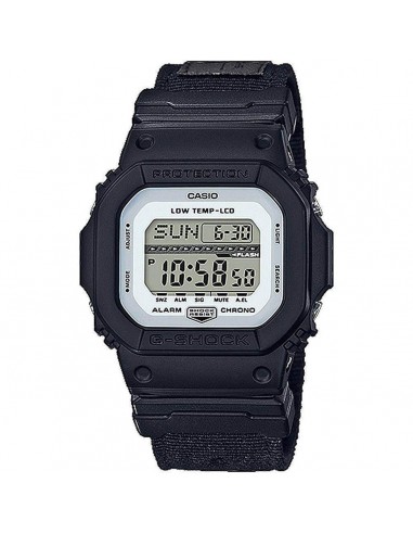 Casio Men's Digital Watch - G-Shock G-Lide Black Fabric Strap | GLS5600CL-1 meilleur choix