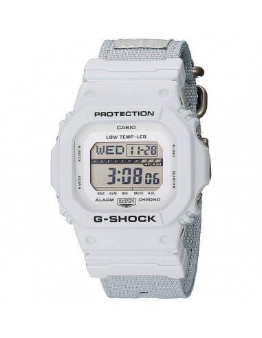 Casio Men's Digital Watch - G-Shock G-Lide White Fabric Strap | GLS5600CL-7 de la marque