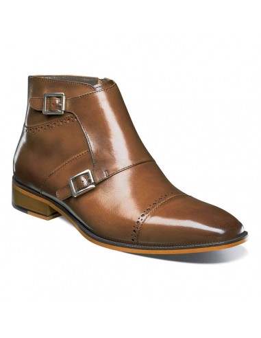 Stacy Adams Men's Boot - Kason Saddle Tan Cap-Toe | 25127 ou a consommer sur place