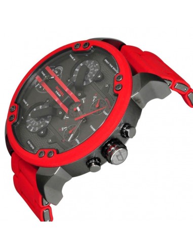 Diesel Men's Chronograph Watch - Mr. Daddy 2.0 Red Bracelet | DZ7370 de votre