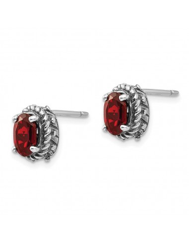 Sterling Silver Garnet Earrings les ligaments