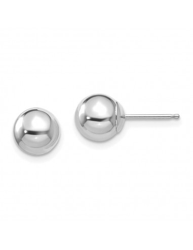 Madi K Kid's 14k  White Gold Polished 7mm Ball Post Earrings prix pour 