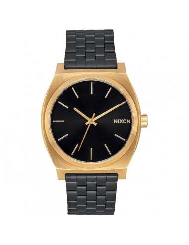 Nixon Unisex Quartz Watch - Time Teller Black Dial Stainless Steel Bracelet | A0451604 Les magasins à Paris et en Île-de-France