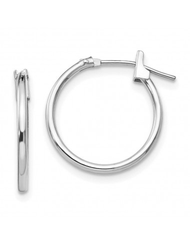 Madi K Kid's 14k White Gold  1.25mm Hoop Earrings de France