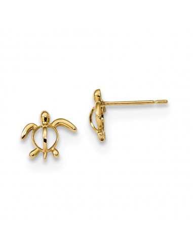 Madi K Kid's 14k   Sea Turtle Post Earrings Pour