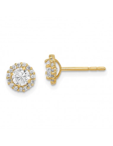 Madi K Kid's 14k  CZ Post Earrings l'évolution des habitudes 