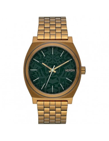 Nixon Men's Quartz Watch - Time Teller Brass Stainless Steel Bracelet | A0452851 d'Europe débarque