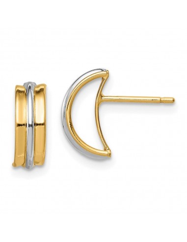 Madi K Kid's 14k w/Rhodium  Post Earrings Comparez plus de prix