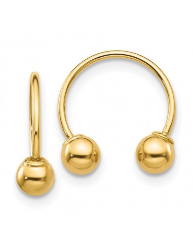 Madi K Kid's 14k  Open Hoop Beaded Earrings online