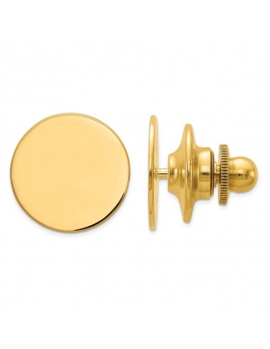 14K Tie Tac Véritable concentré