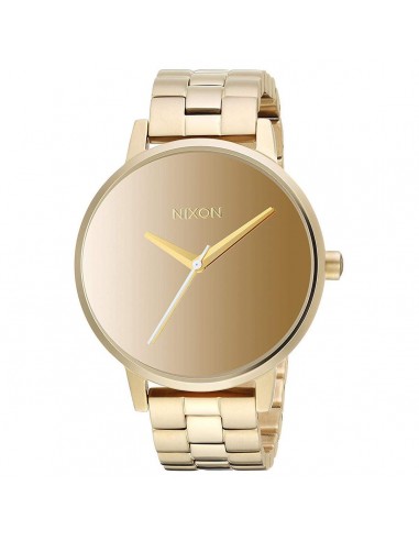 Nixon Women's Quartz Watch - Kensington Gold Tone Dial Bracelet | A0992764 destockage