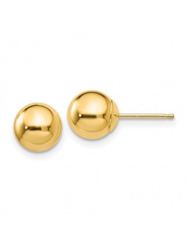 14k Polished 7mm Ball Post Earrings les ctes