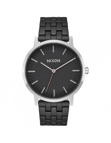 Nixon Unisex Quartz Watch - Porter Black Dial Black Bracelet | A10572541 meilleur choix