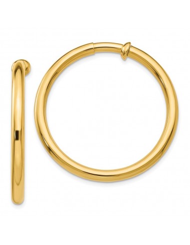 14k Non-Pierced Hoop Earrings suggérées chez