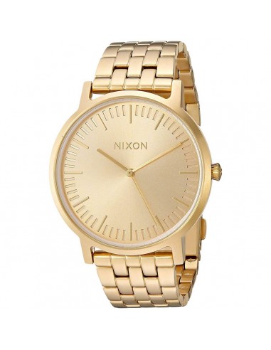 Nixon Unisex Quartz Watch - Porter Gold Tone Dial Stainless Steel Bracelet | A1057502 Découvrez la collection