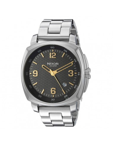 Nixon Men's Quartz Watch - Charger Black Dial Stainless Steel Bracelet | A10722730 ouvre sa boutique