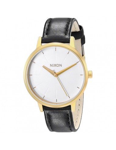 Nixon Women's Quartz Watch - Kensington Leather Silver Tone Dial Strap | A1081964 france