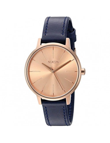 Nixon Women's Quartz Watch - Kensington Leather Rose Gold Tone Dial Strap | A1082160 votre restaurant rapide dans 