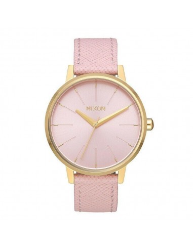 Nixon Women's Quartz Watch - Kensington Leather Pink Dial Strap | A1082813 est présent 