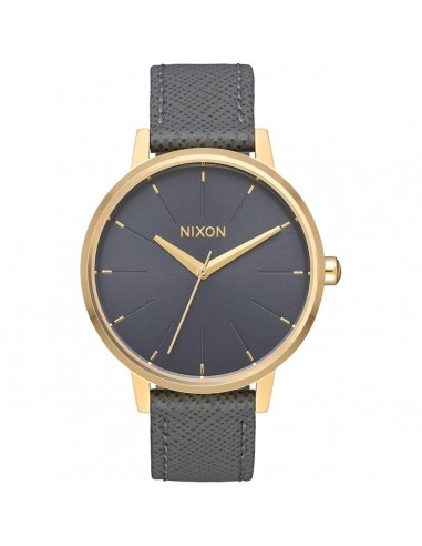 Nixon Women's Quartz Watch - Kensington Leather Charcoal Dial Strap | A1082815 en ligne