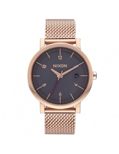 Nixon Men's Quartz Watch - Rollo 38 SS Rose Gold Tone Dial Mesh Bracelet | A10872449 une grave pollution 