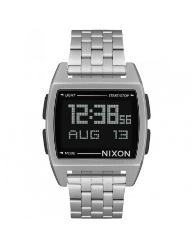 Nixon Men's Quartz Watch - Base Digital Dial Stainless Steel Bracelet | A1107000 online