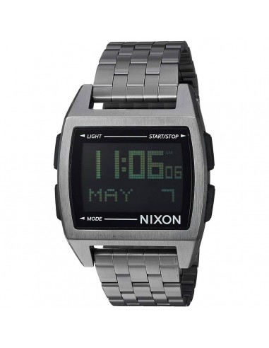 Nixon Men's Quartz Watch - Base Digital Dial Gunmetal Bracelet | A1107632 commande en ligne