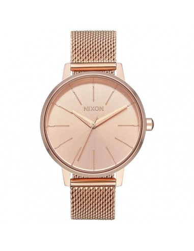 Nixon Women's Quartz Watch - Kensington Milanese Rose Gold Tone Dial Bracelet | A1229897 de technologie