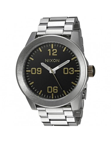 Nixon Men's Quartz Watch - Corporal SS Stainless Steel Bracelet | A3462222 offre 