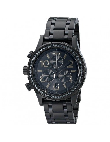 Nixon Women's Lefty Watch - 38-20 Chrono Black Bracelet | A3992062 rembourrage situé sous