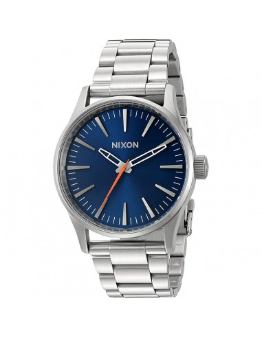 Nixon Men's Quartz Watch - Sentry 38 SS Blue Dial Bracelet | A4501258 acheter en ligne