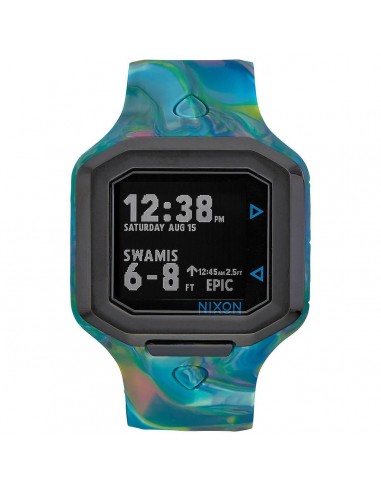 Nixon Men's Digital Watch - Ultratide Marbled Multicolor Strap | A4761610 pas cheres