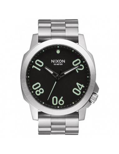 Nixon Men's Quartz Watch - The Ranger 45 SS Black Dial Bracelet | A521000 Toutes les collections ici