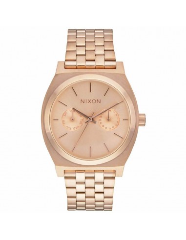 Nixon Men's Quartz Watch - Time Teller Deluxe Rose Gold Tone Bracelet | A922897 Le MVP de beaucoup