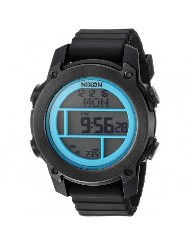 Nixon Men's Digital Watch - Unit Dive Black Rubber Strap | A9622238 Vous souhaitez 