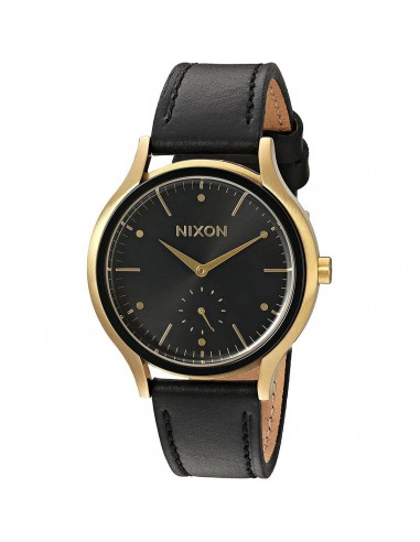 Nixon Women's Quartz Watch - Sala Leather Black Dial Strap | A995513 plus qu'un jeu 