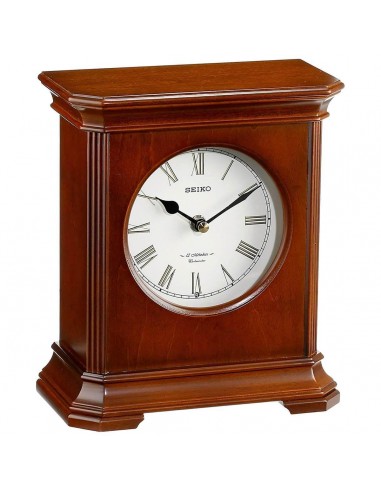 Seiko Mantel Clock - Blanche Music and Chime Brown Wooden | QXW238BLH Les magasins à Paris et en Île-de-France