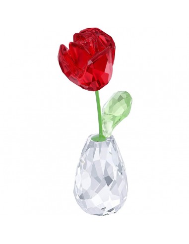 Swarovski Crystal Figurine - Flower Dreams Red Rose | 5254323 Profitez des Offres !