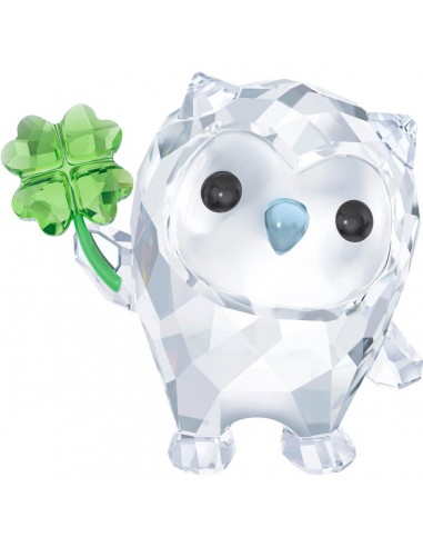 Swarovski Clear Crystal Figurine - Hoot - I'm So Lucky | 5270265 livraison gratuite