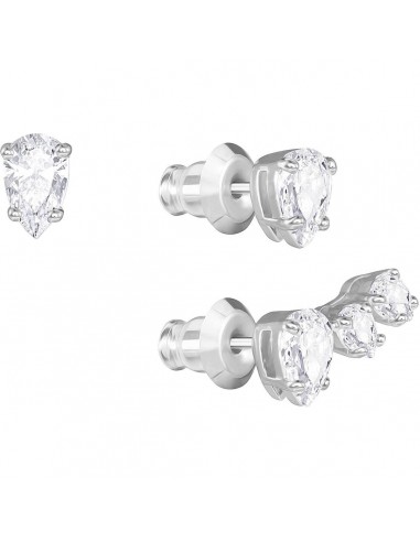 Swarovski Women's Pear Pierced Earring Set - Attract, 3 Piece | 5274076 en ligne des produits 