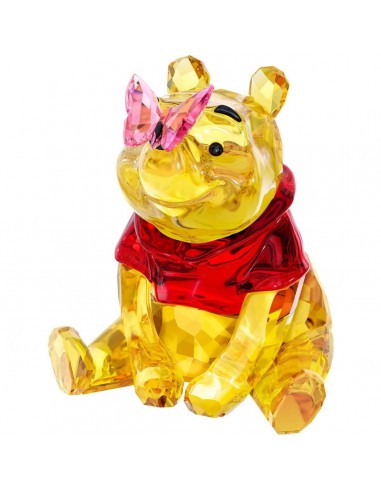 Swarovski Crystal Figurine - Winnie the Pooh with Butterfly | 5282928 50% de réduction en Octobre 2024