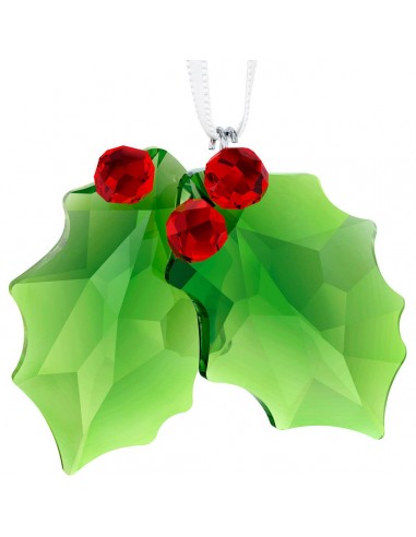 Swarovski Crystal Ornament - Holly, Green and Red | 5282928 | 5286155 Jusqu'à 80% De Réduction